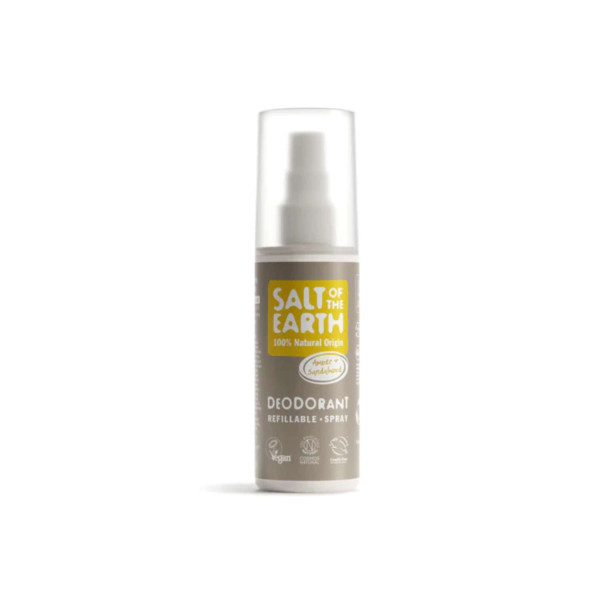 SALT OF THE EARTH - Amber & Sandalwood Αποσμητικό Spray (vegan) - 100ml